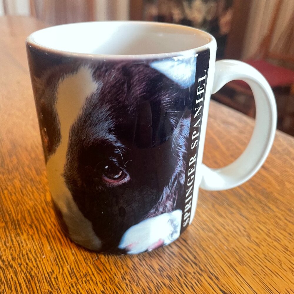 Springer Spaniel Coffee Cup Mug 1992 by XPres